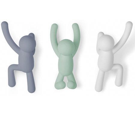 Настенная вешалка Umbra, Мультиколор, Вешалки-крючки Buddy 3 шт. 318165-370 мультиколор
Настенная вешалка Umbra, Мультиколор, Вешалки-крючки Buddy 3 шт. 318165-370 мультиколор