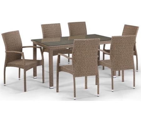 Обеденный комплект Афина, Light brown, из ротанга 6+1 T256B/Y379B-W56 Light Brown 6Pcs
Обеденный комплект Афина, Light brown, из ротанга 6+1 T256B/Y379B-W56 Light Brown 6Pcs