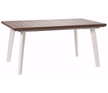 Стол Keter, Белый / капучино-коричневый, HARMONY EXTENDABLE 17202278 белый / капучино-коричневый
Стол Keter, Белый / капучино-коричневый, HARMONY EXTENDABLE 17202278 белый / капучино-коричневый