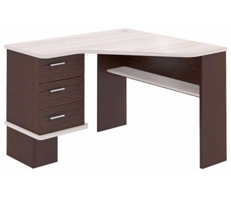 Компьютерный стол Мэрдэс СД-45C венге / карамель со столешницей карамель
