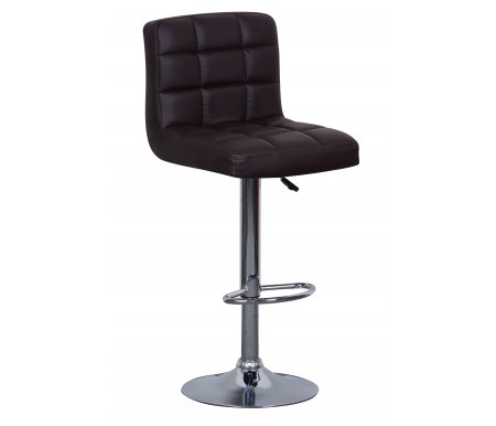 Барный стул Caffe Collezione Kruger T-808H-1 brown leather
