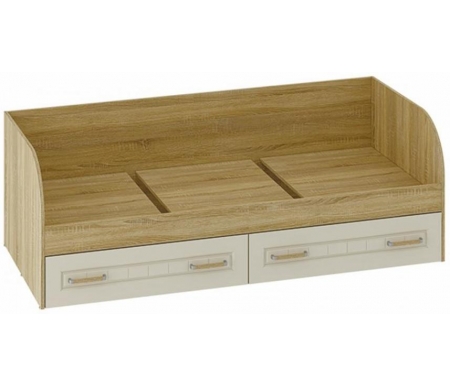 

Подростковая кровать МеБелони, подростковая Маркиза КР-01 80 х 186 см дуб сонома / крем-сатин