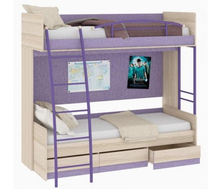 

Двухъярусная кровать Трия, Индиго 5 ГН-145.005