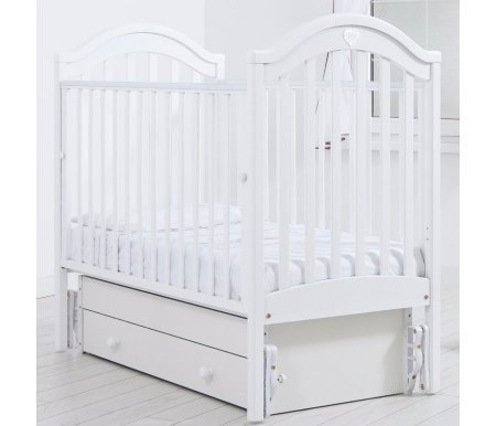 

Кроватка для новорожденных Gandylyan, Белый, Софи