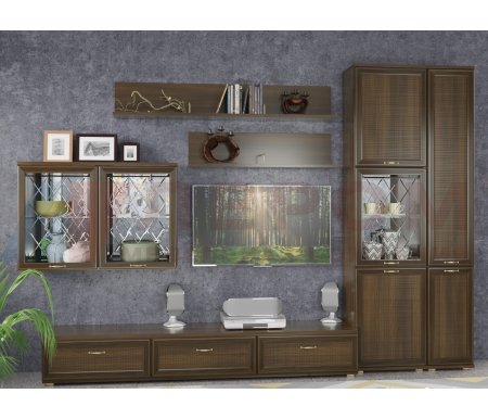 

Готовая гостиная Лером, Акация молдау, Лером Карина акация молдау комплектация 1