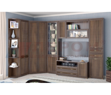 

Готовая гостиная Лером, Акация молдау, Лером Карина акация молдау комплектация 2