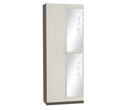 

Шкаф двухдверный Bravomebel, Венге / дуб белфорд, Марта ШК-116 дуб белфорд