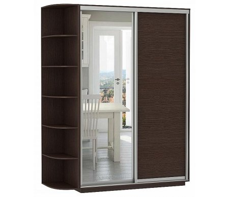

Шкаф-купе Bravomebel, Черное дерево, D2-05 240 х 60 черное дерево