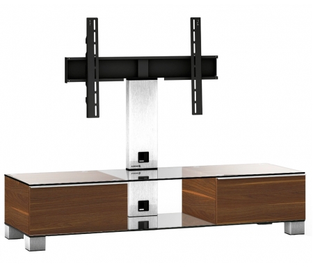 

ТВ-тумба Sonorous, Стальной / прозрачный / walnut, MD 8140-C-INX-WNT