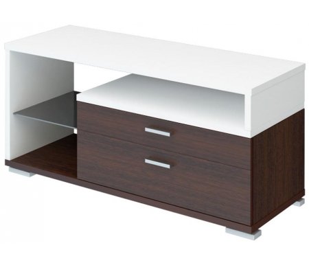 

ТВ-тумба Мэрдэс, Белый жемчуг - венге, ТК-10М