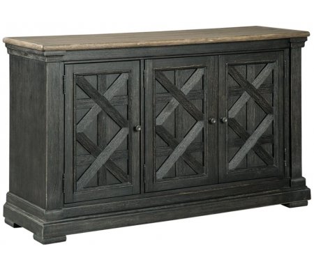 

Комод Мик, Черный, Ashley Tyler Creek D736-60 черный / серый