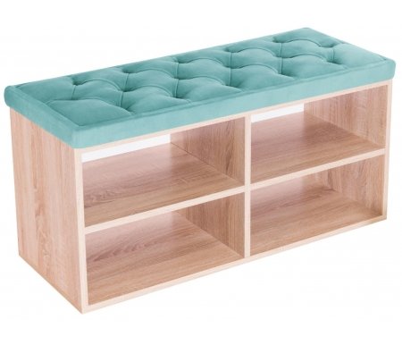 

Обувница Мелания, Бирюзовый, HD 900 дуб сонома / bella 08