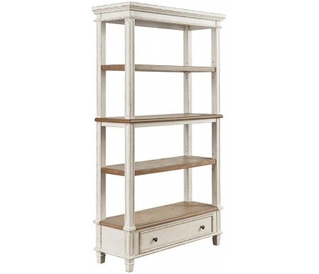 

Стеллаж Мик, Ashley Realyn H743-70 белый / натуральное дерево
