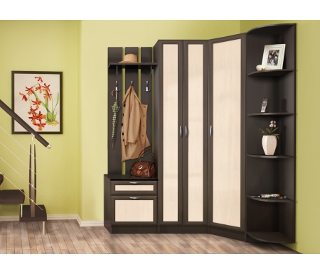 

Набор мебели Диал, Иннэс-2 вариант 1 венге / дуб палада