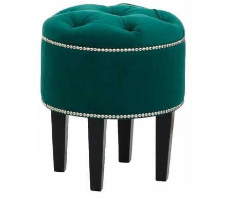 

Пуф ОГОГО Обстановочка, Зеленый / ножки черные, Ester ankor 36 зеленый / ножки черные