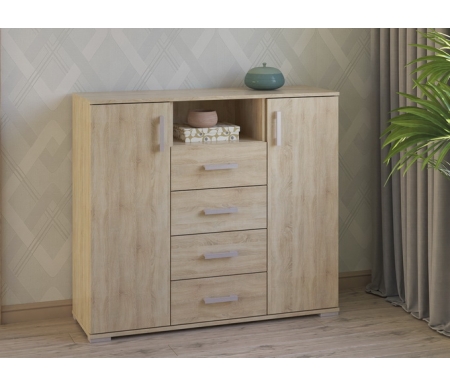 

Комод Трим М, Дуб сонома, Вента-55 дуб сонома