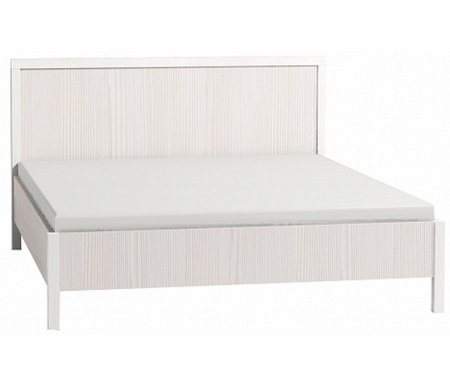 Двуспальная кровать Арника Баухаус (Bauhaus) 2 160х200 см бодега светлый