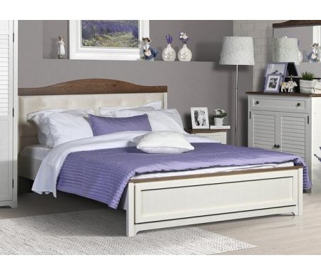 

Двуспальная кровать Арника, Weave светлый / орех кантри, Катрин К6 160х200 см с ПМ и бельевым ящиком weave светлый / орех кантри