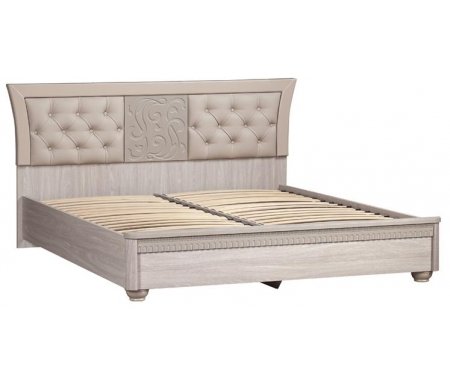 

Двуспальная кровать Яна, Дуб оксфорд серый, Лючия №198 180х200 дуб оксфорд серый