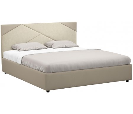 

Кровать двуспальная Moon, Бежевый (74-1 / 36-205), Moon Alba New 1226 180 х 200 см К002079 велюр / экокожа бежевый 74-1 / 36-205