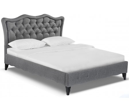 

Двуспальная кровать Woodville, Grey, Madlen 160х200 grey