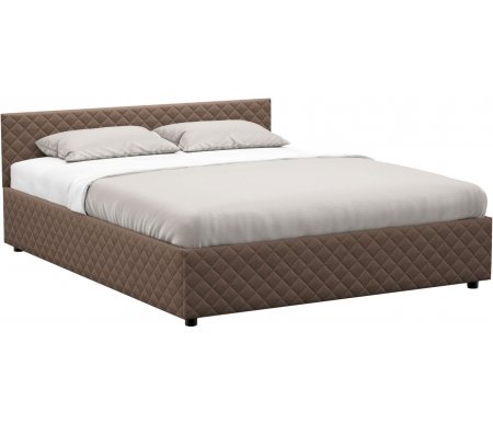 

Кровать полутораспальная Moon, Moon Prima Style New 1221 140 х 200 см К001948 велюр коричневый 74-14