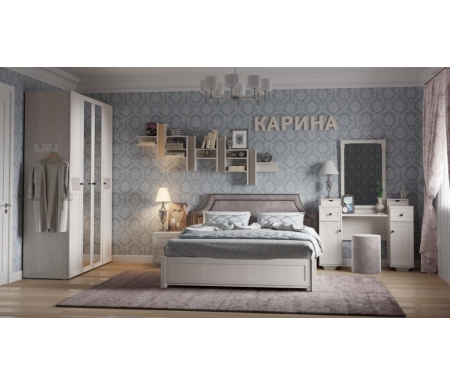 

Спальный гарнитур Арника, Карина бодега светлый (комплектация 1)