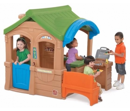 	детский домик для дачи пластиковый купить в интернет магазине Кант	