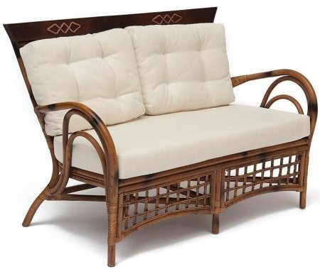 

Диван из ротанга Тетчер, Brown antique, Secret De Maison Kavanto brown antique