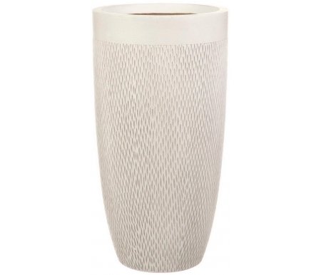 

Кашпо Idealist, Слоновая кость, Лотус Высокое Круглое D24 H46 MESHV24-AW слоновая кость