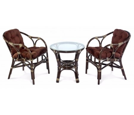 

Комплект ЭкоДизайн, Браун (темно-коричневый), кофейный Terrace Set Б