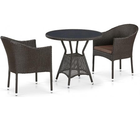 

Обеденный комплект Афина, Brown, T707ANS/Y350-W53 2 Brown