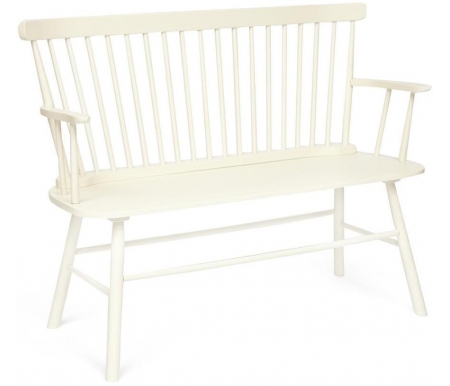 

Скамья Тетчер, Ivory white, Addison mod. 6001BEN-01 ivory white