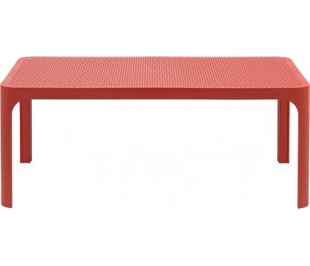 

Журнальный стол Nardi, Коралловый, из пластика Net Table 100 коралловый