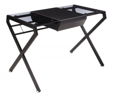 

Компьютерный стол Woodville, Silver - grey / black, Agat