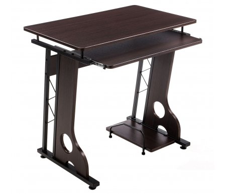 

Компьютерный стол Woodville, Black walnut / black, Livia