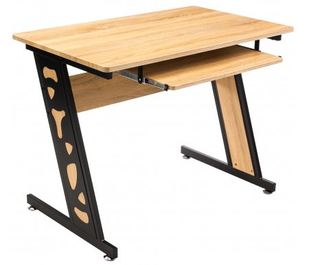

Компьютерный стол Woodville, Walnut / black, Plutos