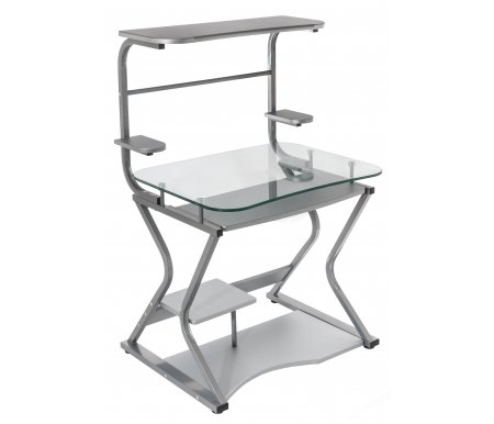 

Компьютерный стол Woodville, Silver / shining silver, Roni