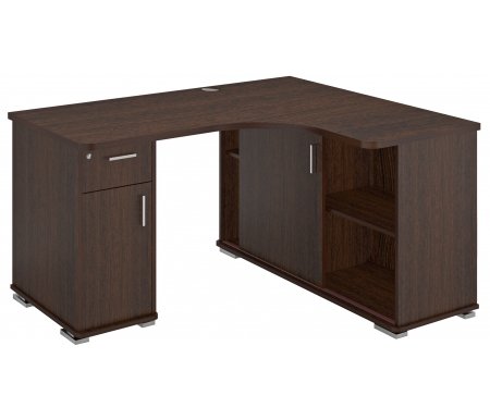 

Компьютерный стол Мэрдэс, Венге, СР-140М правый