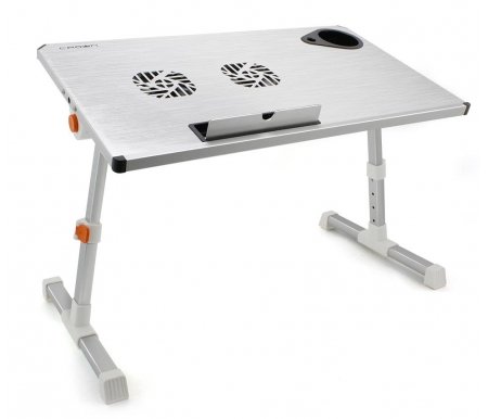 

Компьютерный стол Crown Micro, Серый, для ноутбука Crown CMLS-101 silver