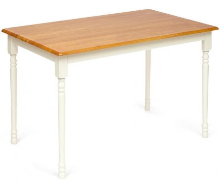 

Деревянный стол Тетчер, Oak / ivory white, раскладной Country mod. TB3048-01 oak / ivory white