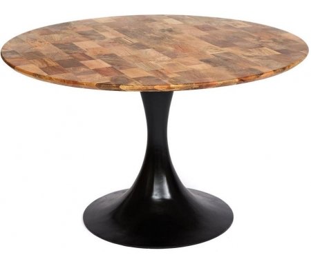 

Стол обеденный Тетчер, Black / natural, Secret De Maison La Redoute D120 манго black / natural