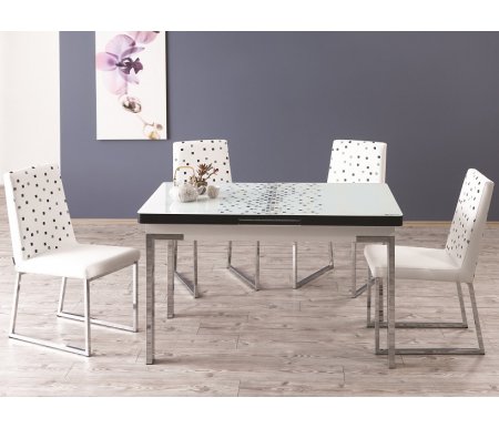 

Обеденная группа Sonorous, White, K21 4 стула white