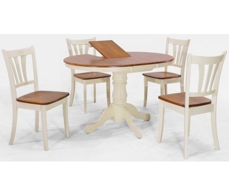 

Обеденная группа Тетчер, Rustic oak / cream, стул Iglesias и стол Navarrese rustic oak / cream