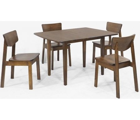 

Обеденная группа Тетчер, Walnut, стул Torres и стол Teodoro walnut