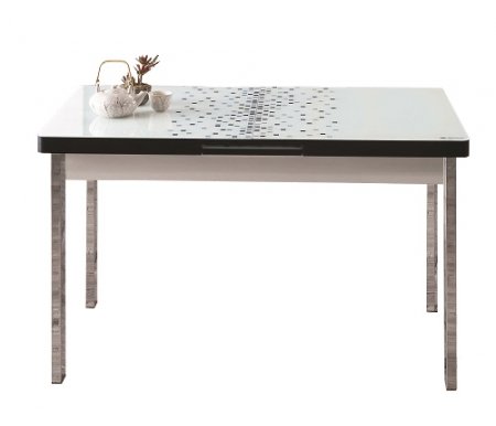 

Стол обеденный Sonorous, White, M21 раскладной white