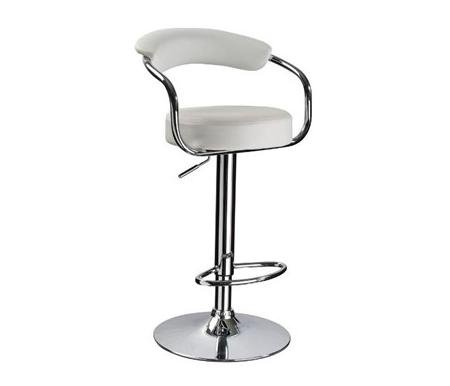 Барный стул Caffe Collezione Ronan T-305G white leather