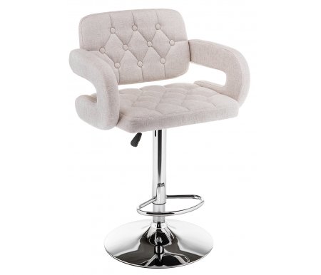 

Барный стул Woodville, Shiny ткань cream