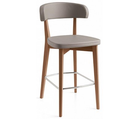 

Барный стул Мебель Малайзии, Siren CB/1543 BCH P201 walnut / ekos G8Q taupe