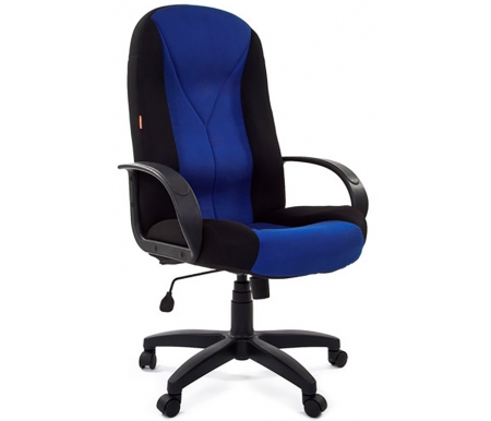 

Компьютерное кресло Chairman, Chairman 785 TW-11 черное / TW-10 синее